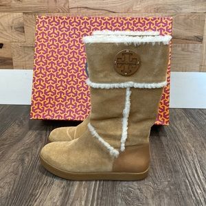 Tory Burch boots (Never worn)